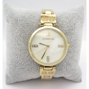 Women Liz Claiborne Quartz WR Analog 32mm Round Watch (H239) "New Battery"